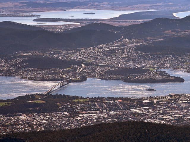 Mt Wellington, Hobart, Tasmania